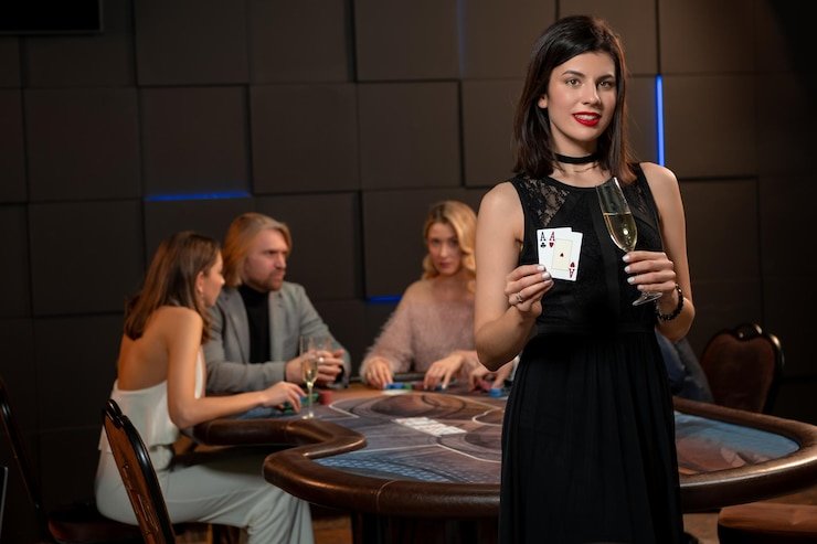 Contoh kombinasi kartu dan pembayaran di Three Card Poker polabet4d